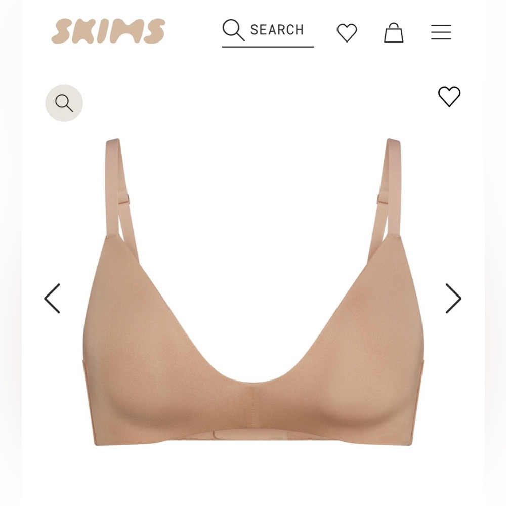 Skims Wireless Form T-Shirt Demi Bra 34C